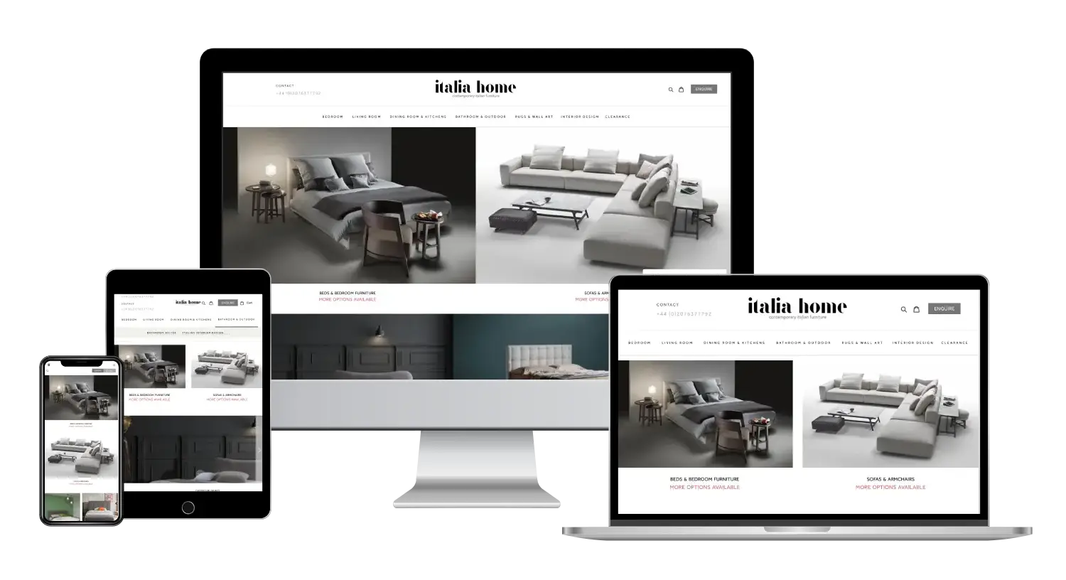 Italiahome.co.uk is an home decor online platform